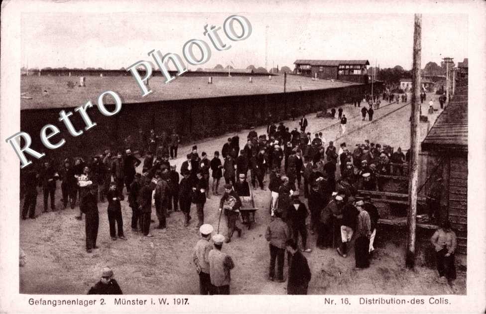 Gefangenenlager, Distribution des Colis