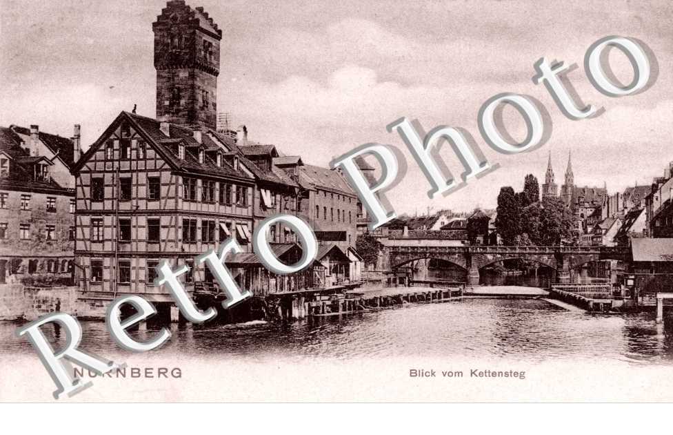 Blick vom Kettensteg