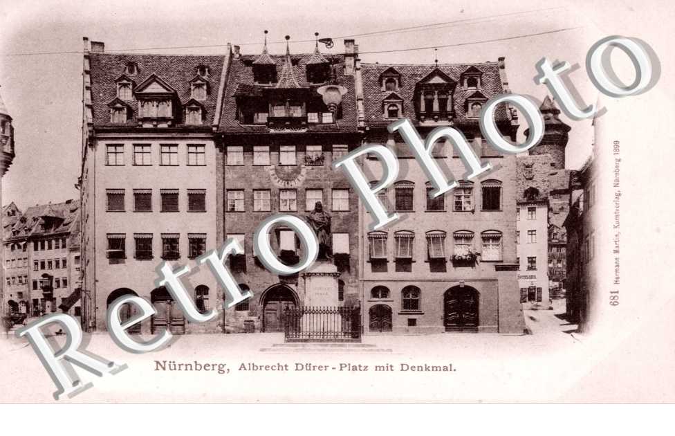 Albrecht Durer - Platz mit DEnkmal