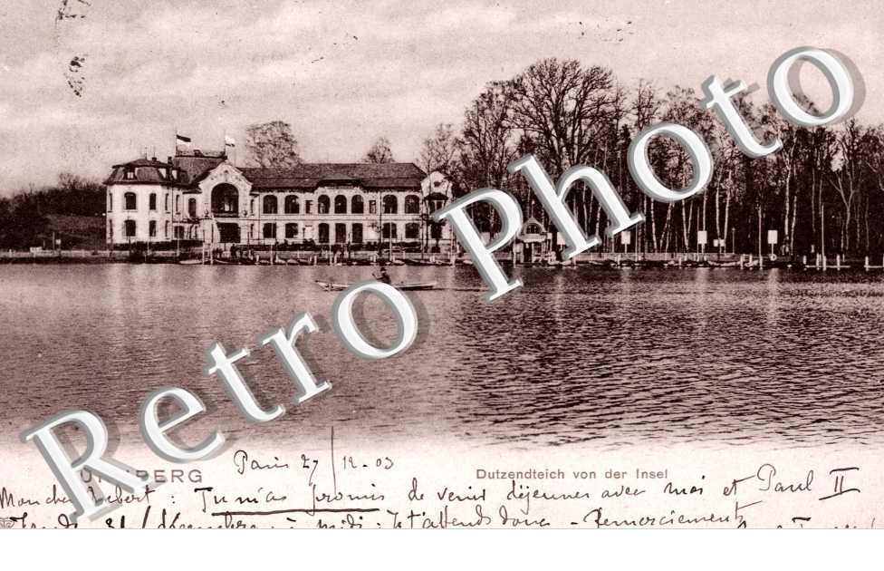 Dutzendteich von der Insel