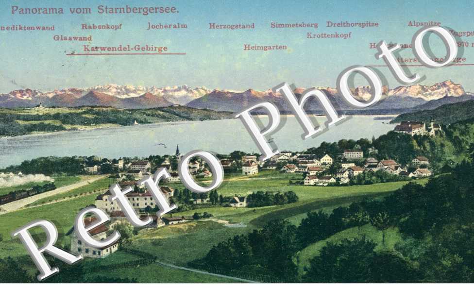 Panorama vom Starnberger See
