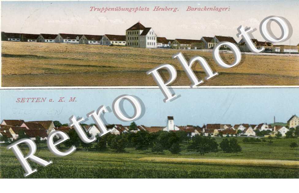 Barackenlager des Truppenubungsplatzes Heuberg Stetten
