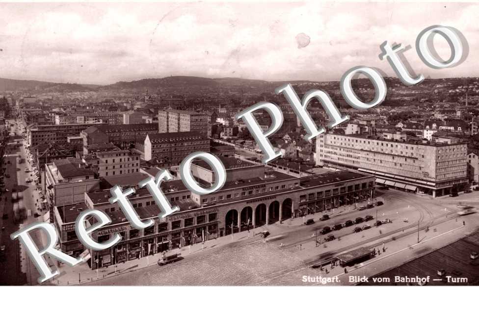 Blick vom Bahnhof, Turm