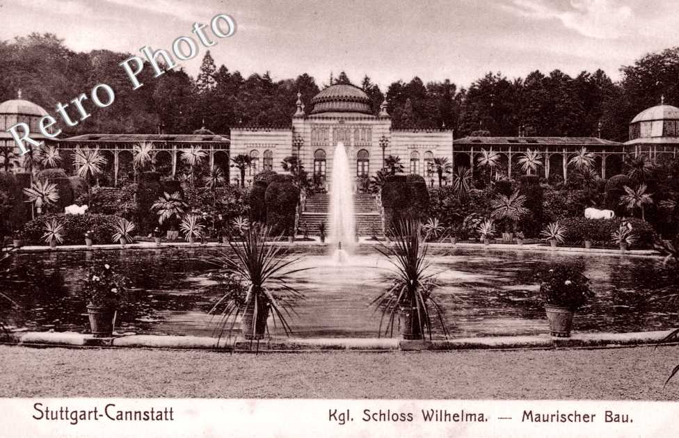 Kgl. Schloss Wilhelma Maurischer Bau.