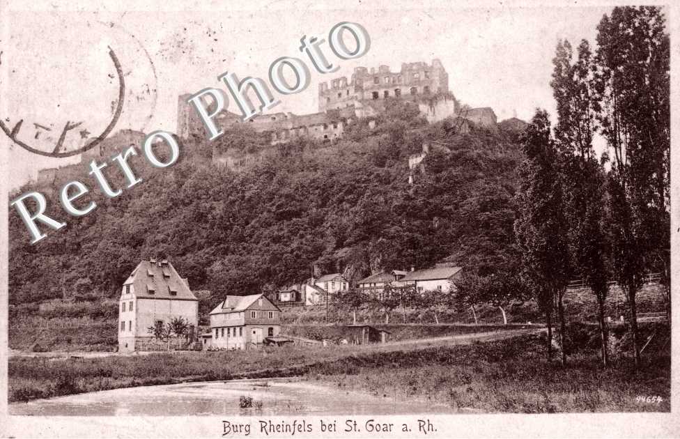 burg Rheinfels bei St Goar a. Rh.