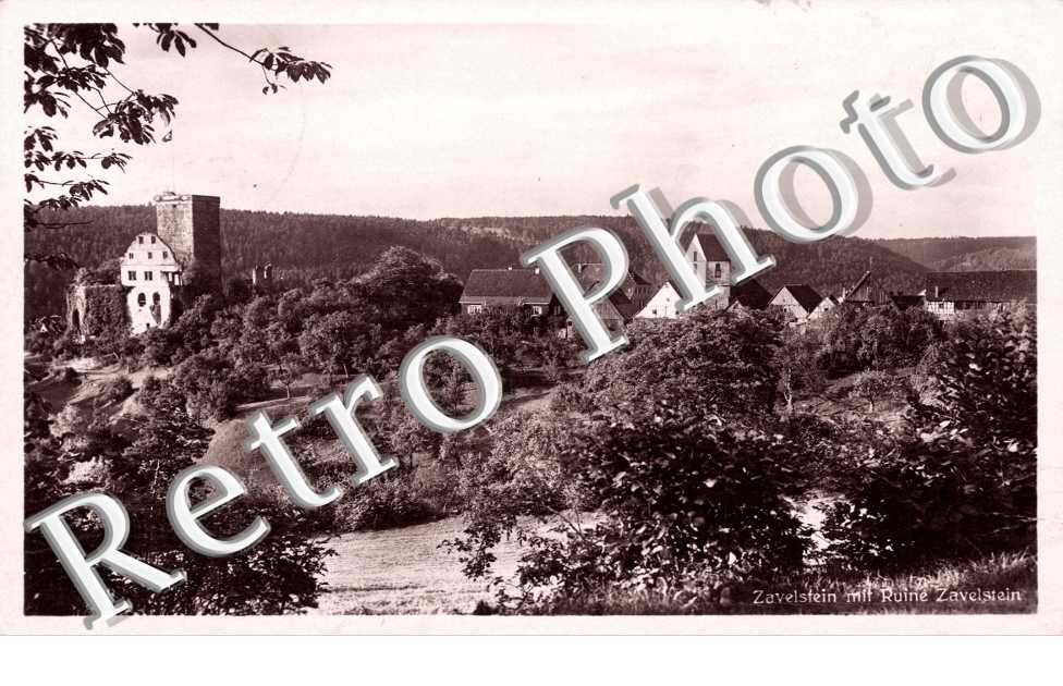 Zavelstein mit Ruine