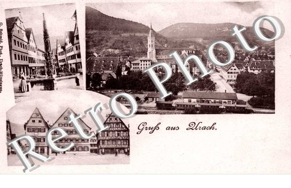 Gruss aus Urach, Vue Interieure de la Ville