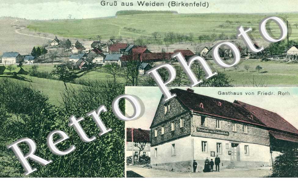 Gruss aus Weiden, Gasthaus von Friedr. Roth