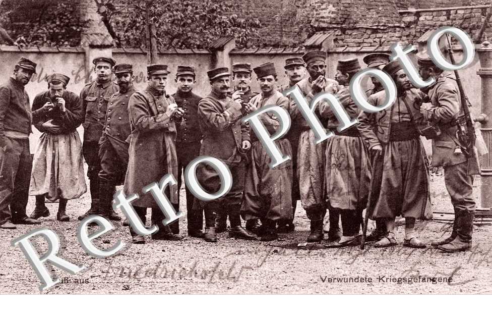 Friedrichsfeld, Verwundete Kriegsgefangene