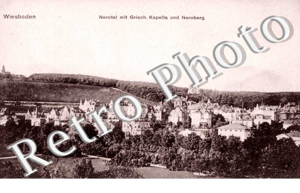 Nerotal mit Griech. Kapelle une Neroberg