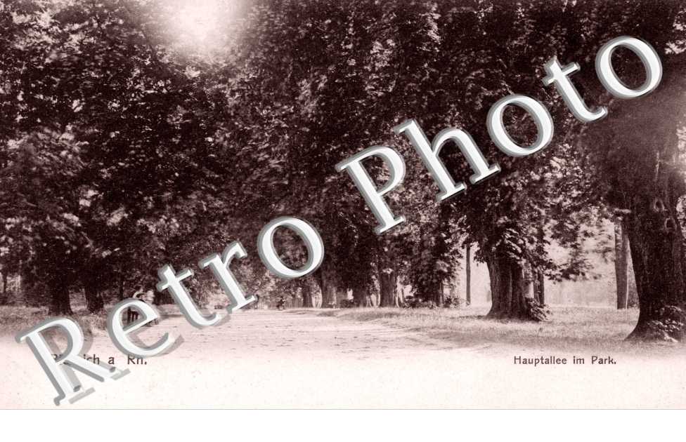 Biebrich Hauptalle im park