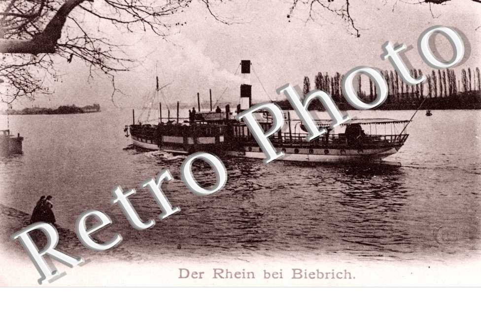 Der Rhein bei Biebrich