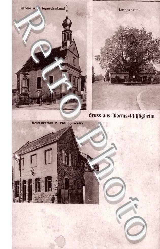 Pfiffligheim Restauration v. Philipp Weiss  Lutherbaum