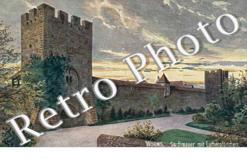 Stadtmauer mit Lutherpfortchen