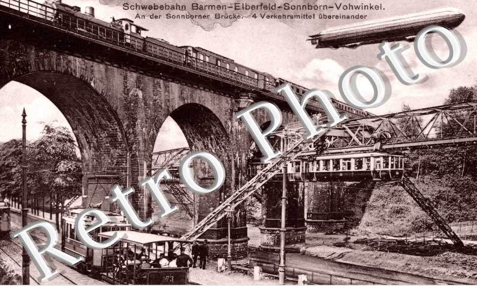 Schwebebahn Barmen Elberfeld Sonnborn Vohwinkel