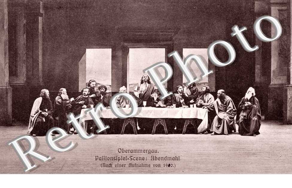 Passionsspiel Scene : Abendmahl
