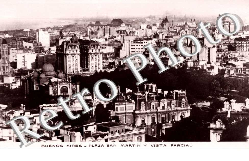 Plaza san Martin y vista parcial