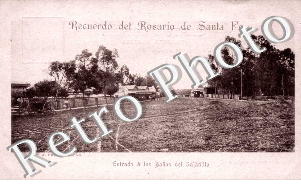 Entrada a los banos del saladillo