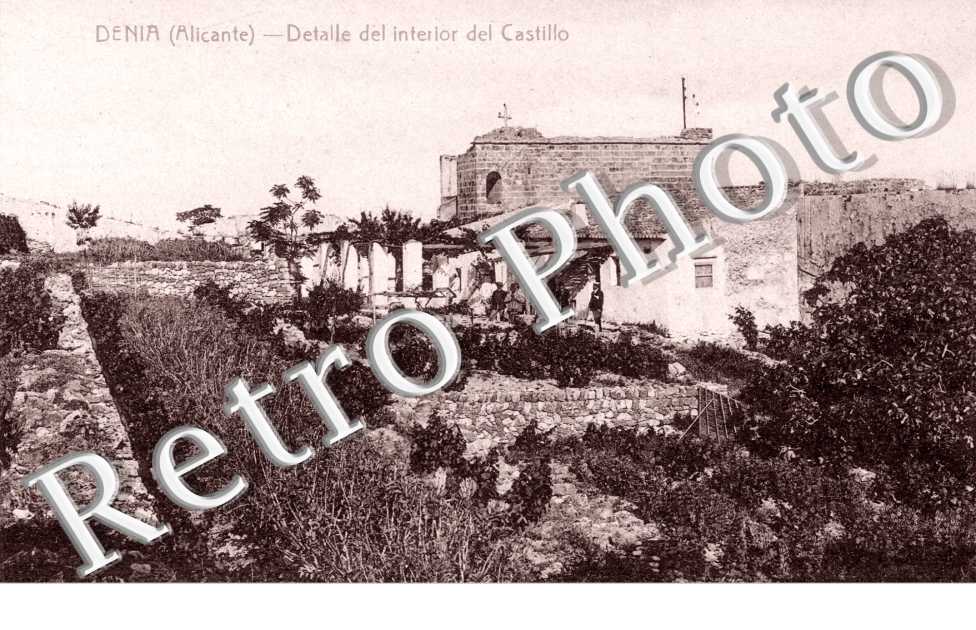 detalle del interior del castillo