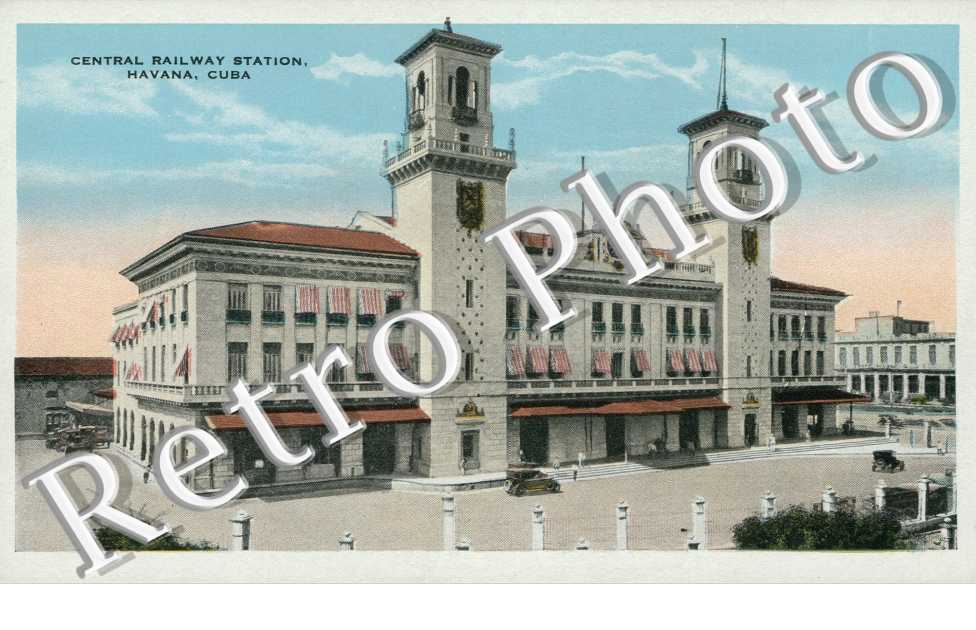 Central rail station. Estación central de trenes.