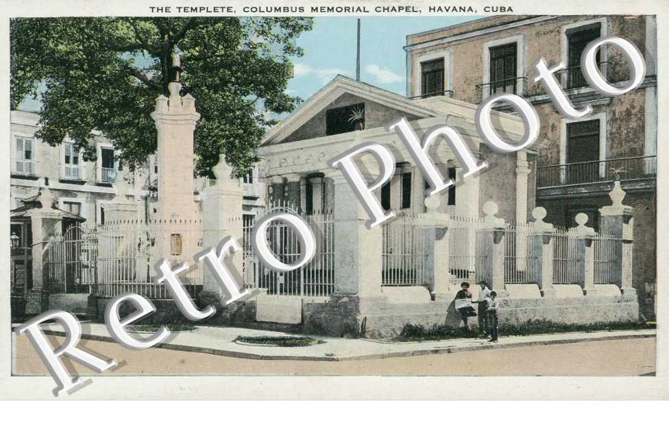 The Templete, Columbus Memorial Chapel. Templo, Capilla conmemorativa de colón