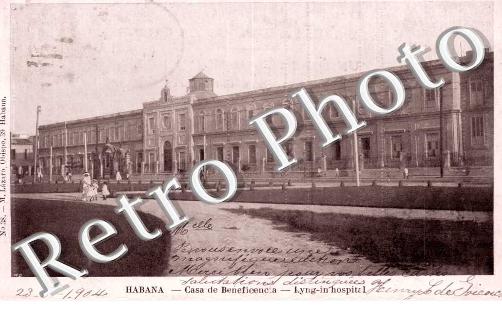 Casa de Beneficencia. Lyng in Hospital