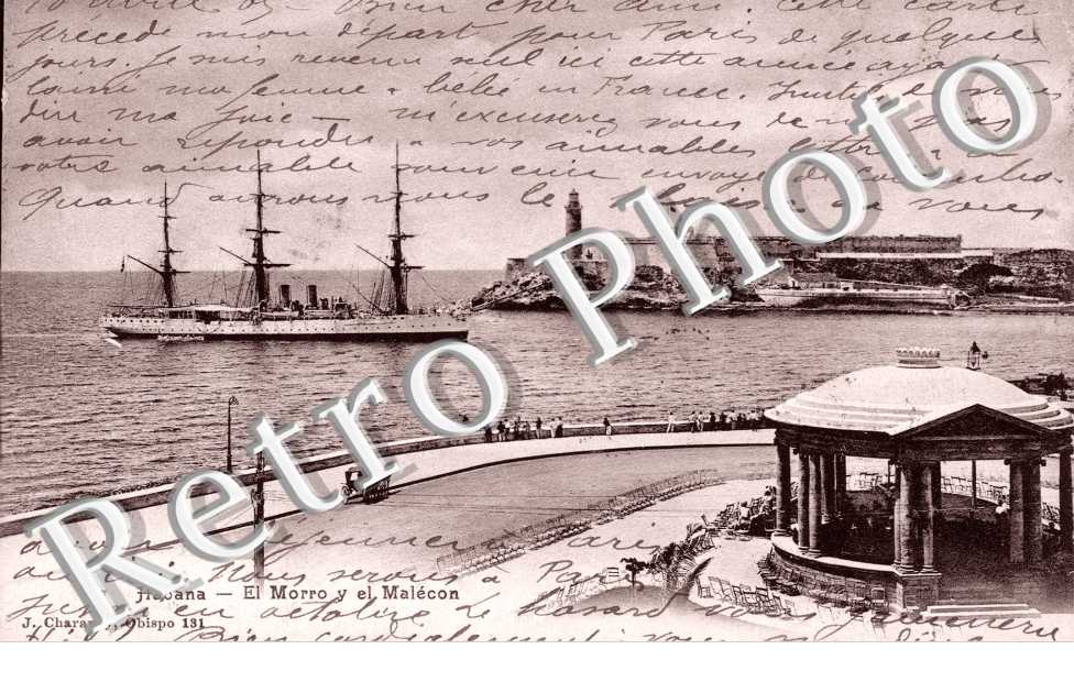 El Morro y el Malecon. Morro Castle and Malecon Promenade
