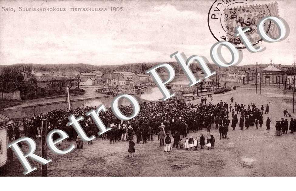 Suurlakkokokous marraskuussa 1905