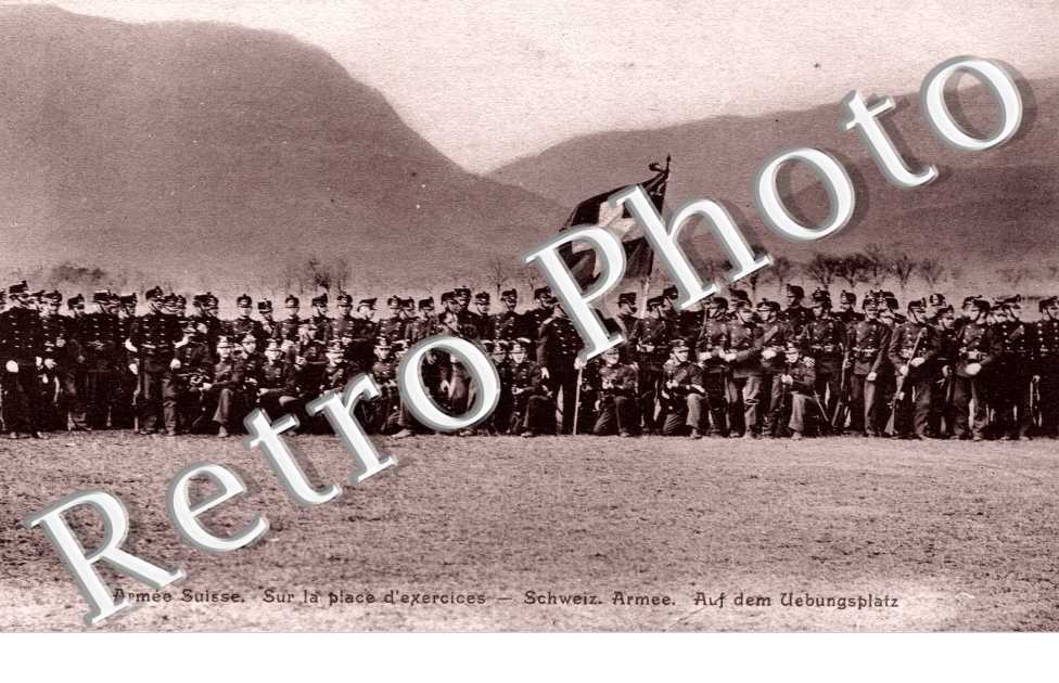 armee suisse  Sur la place d&#039;exercices