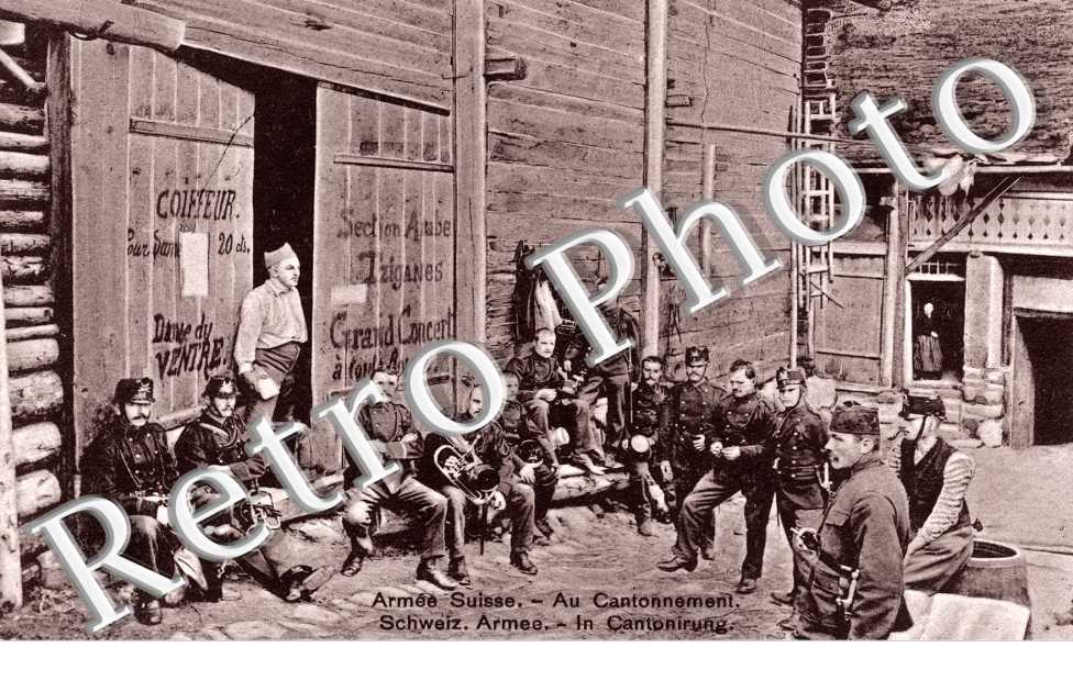 armee suisse -  Au cantonnement