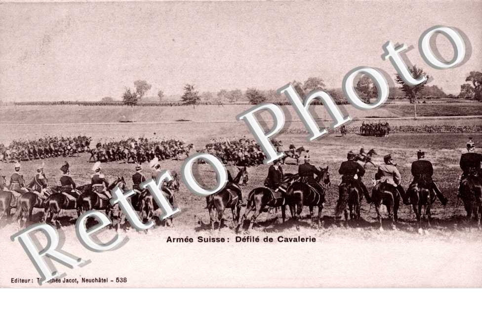 armee suisse defile de cavalerie