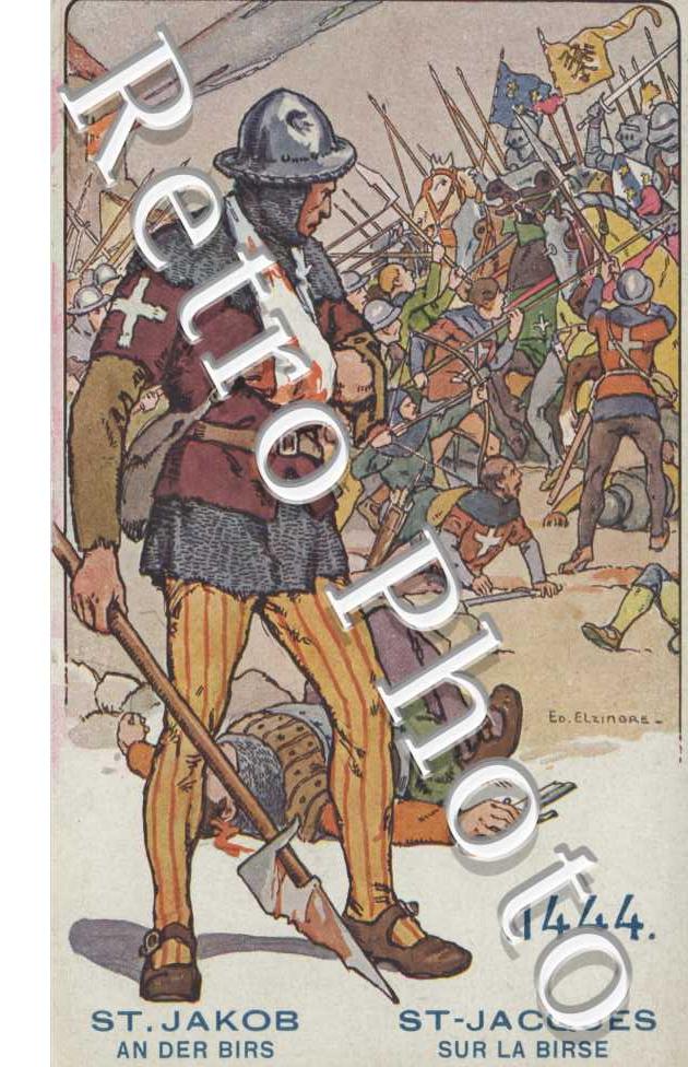 Le Soldat Suisse a travers les ages - 1444 - Saint Jacques sur la Birse