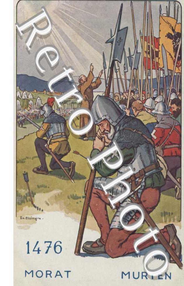 Le Soldat Suisse a travers les ages - 1476 - Morat Murten