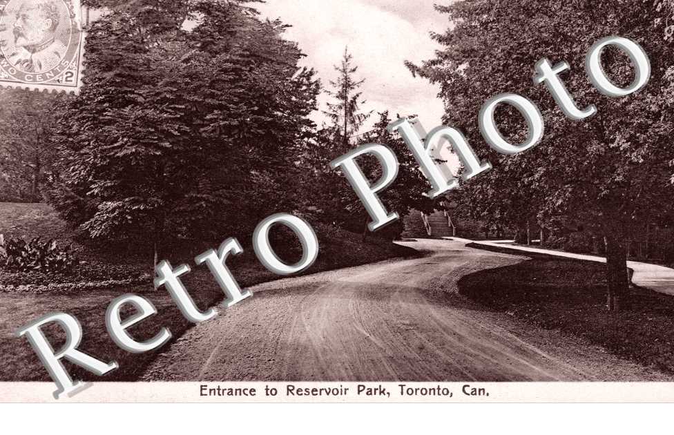 Entrance to reservoir park