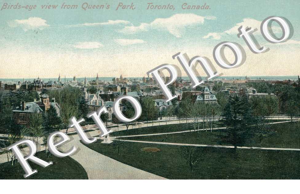 Bird&#039;s eye view from queen&#039;s park