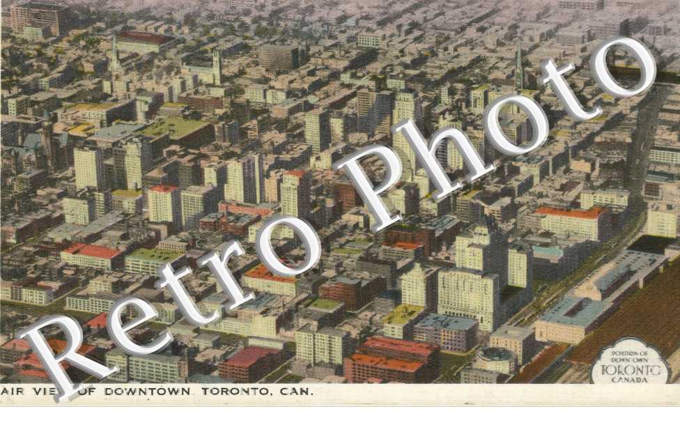 Air view of Downtown