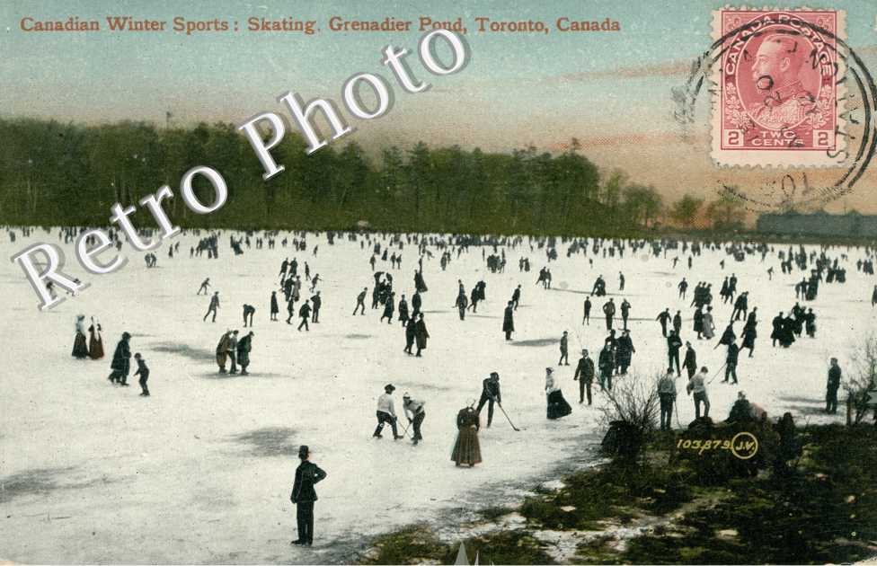 Canadian winter sports - skating - grenadier Pont