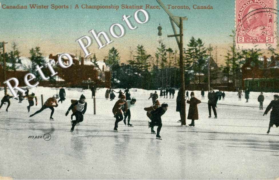 Canandian Winter Sports: A champiionship race 