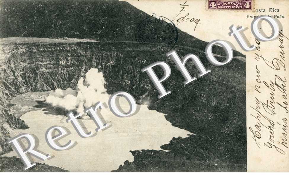 Erupcion del Poas