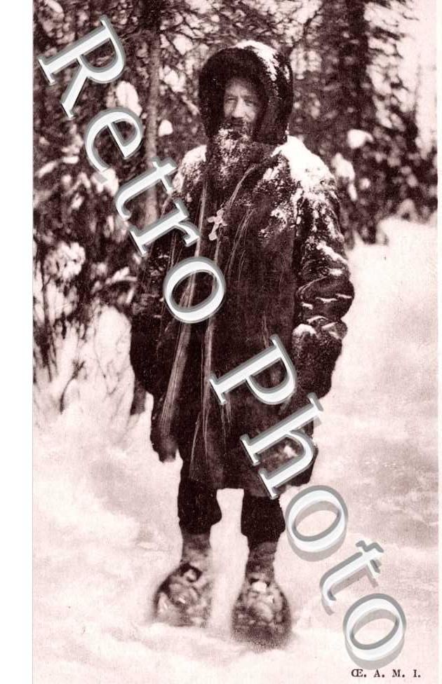 Aux glaces polaires, Mgr Breynat en raquettes