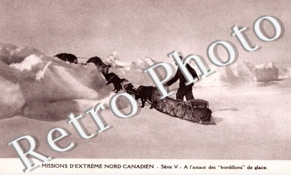 Missions d'extreme nord canadien, A l'assaut des bordillons de glace