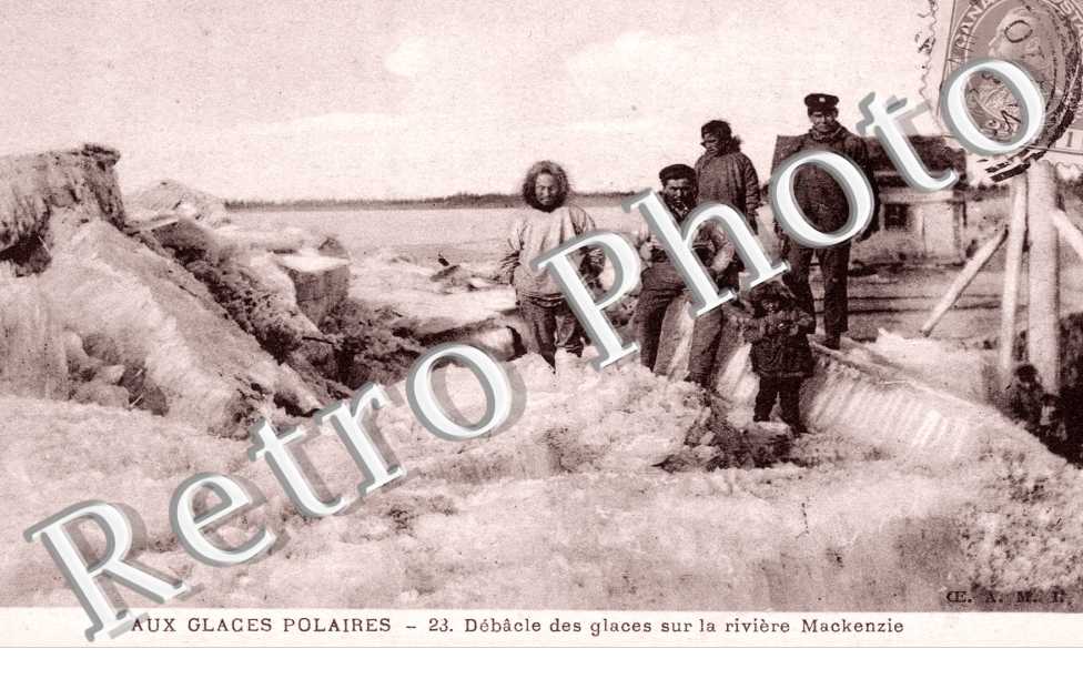 Missions d'extreme Nord Canadien, Debacle des glaces sur la Riviere Mackenzie