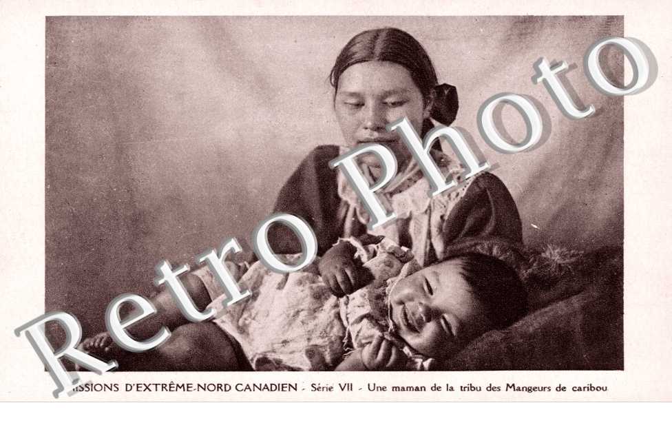 Mission d'Extreme-Nord Canadien, Une Maman de la tribu des Mangeurs de Caribou
