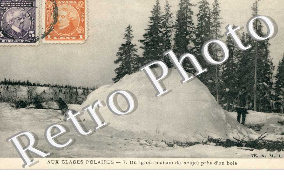 Missions d'extreme Nord, Iglou près d'un bois
