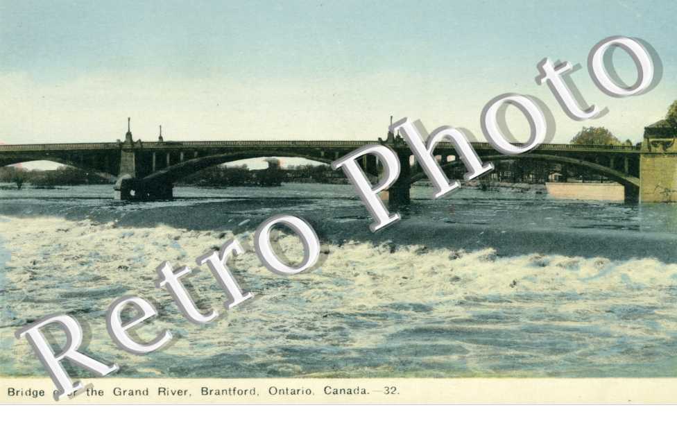 Bridge over the Grand River Ontario