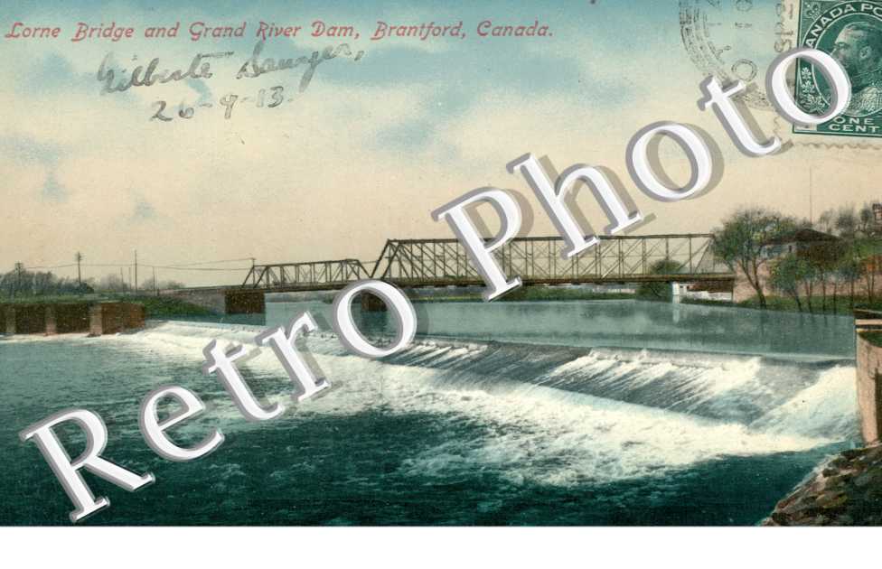 Lorne Bridge and Grand River Dam
