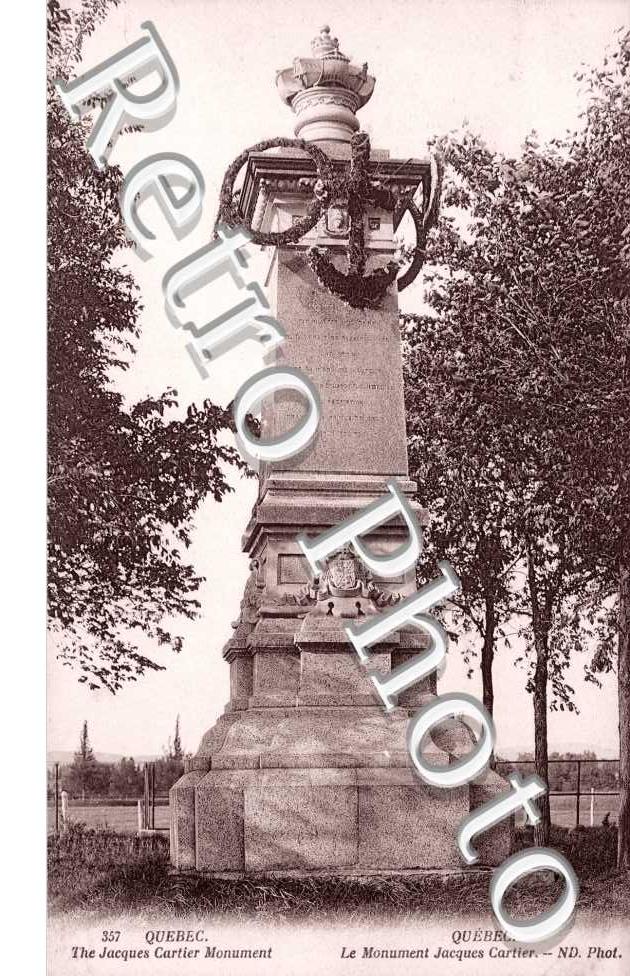 le Monument  Jacques Cartier