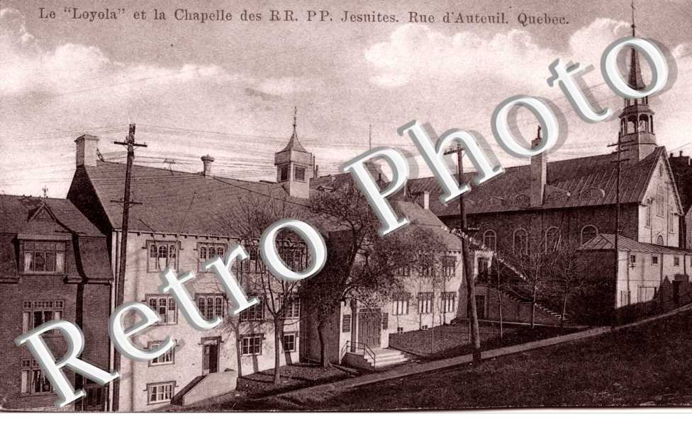 Le "Loyola" et la chapelle des RR. PP. Jesuites - rue d'Auteuil