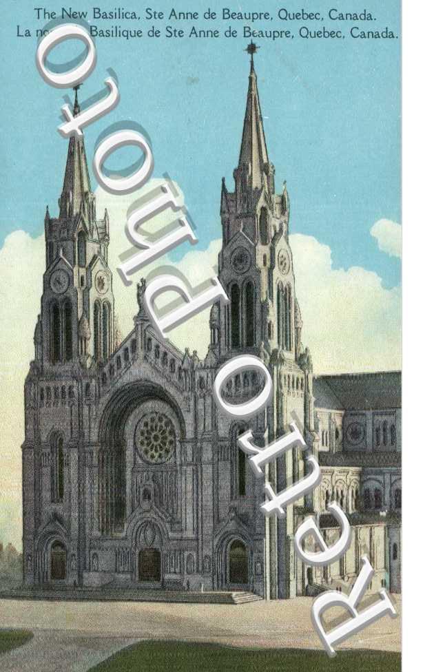 The new Basilica Ste-Anne