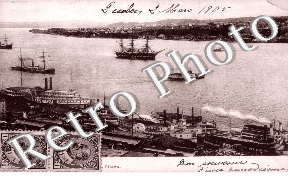 Vue des bateaux